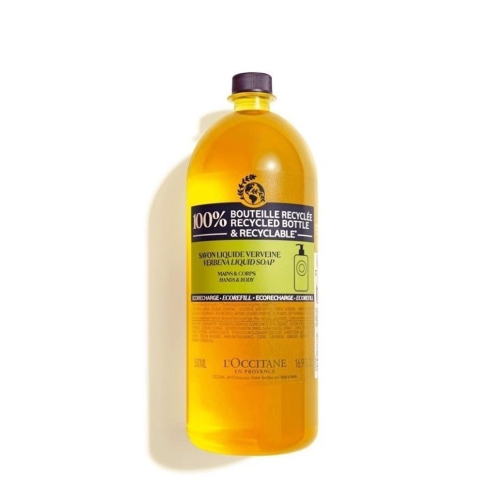 L'Occitane Verbena Shower Gel Hands & Body Wash Refill, 16.9 Fl Oz 2 Pack NEW - Picture 2 of 8